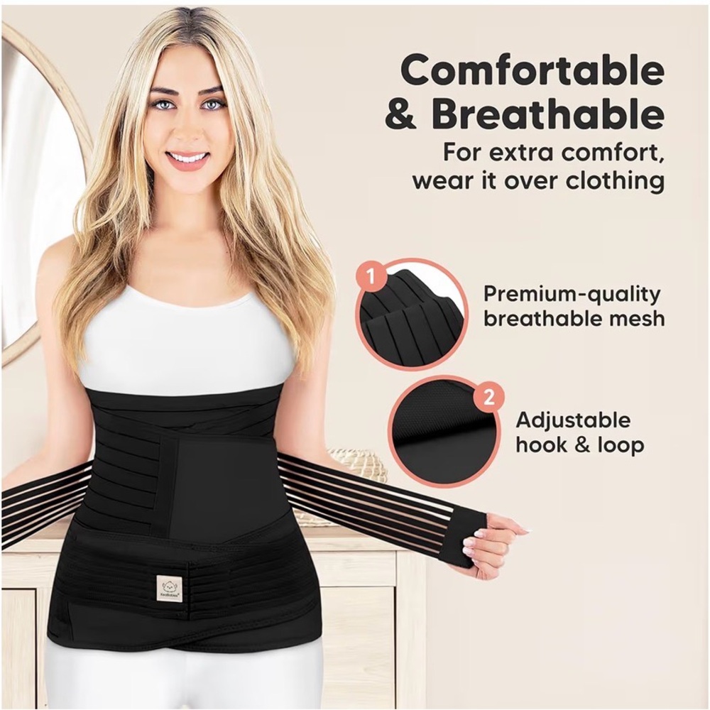 KeaBabies 3-1 Postpartum Belly support